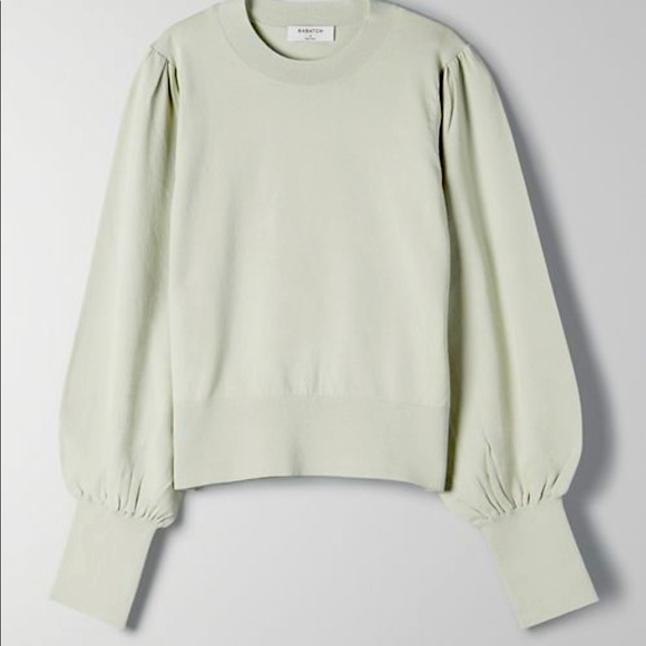 Aritzia Sweaters - Aritzia Babaton brand new light green sweater xs